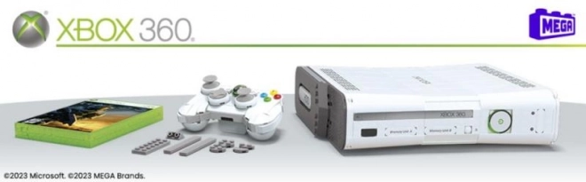 Mega Building Set Gaming Console Xbox 360