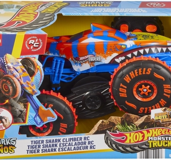 Hot Wheels RC Monster Truck Tijger Haai