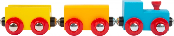 Kleurrijke set met magnetische koppelingen