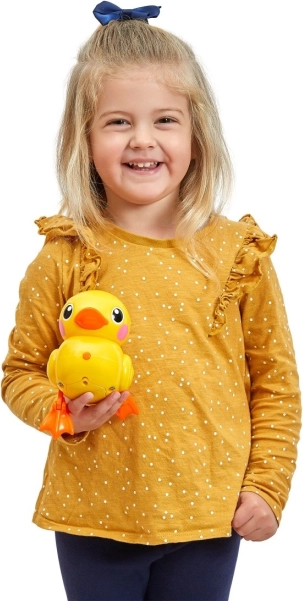 Eenvoudige bediening voor kleine handjes