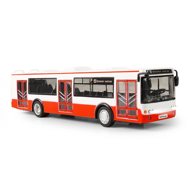 Czech Speaking Toy Bus 28 cm