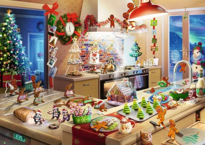 RAVENSBURGER Christmas Gingerbread – 1000-piece puzzle