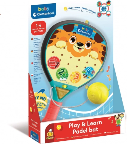 Raquette éducative BABY CLEMENTONI pour les tout-petits