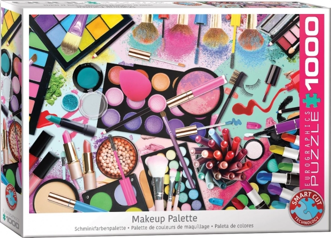 Puzzel Kleurenpalet: Make-up 1000 stukjes