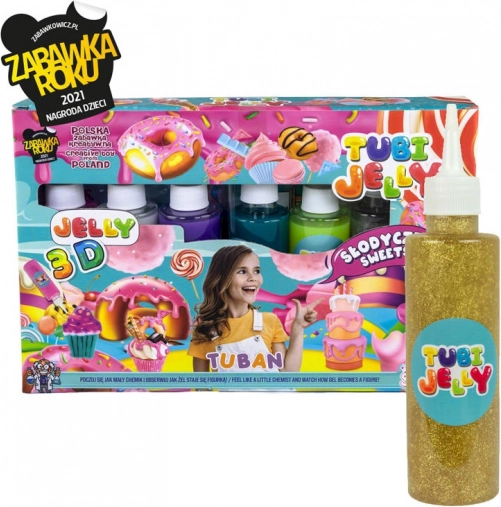 Tuban Tubi Jelly set Friandises – 6 couleurs