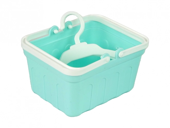 Kids Laundry Set with Washer, Iron, and Hangers
