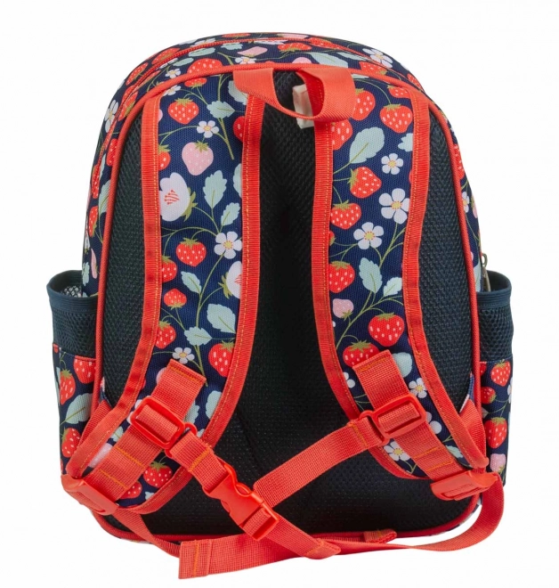 A Little Lovely Company Kindergartenrucksack – Erdbeeren