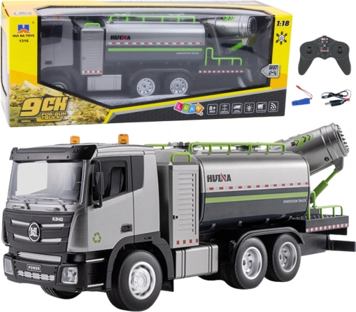 RC Water Tanker with Sprayer 1:18 HUINA
