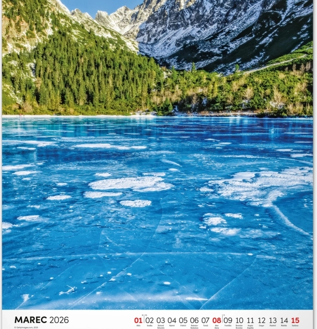 Wandkalender Tatry 2026