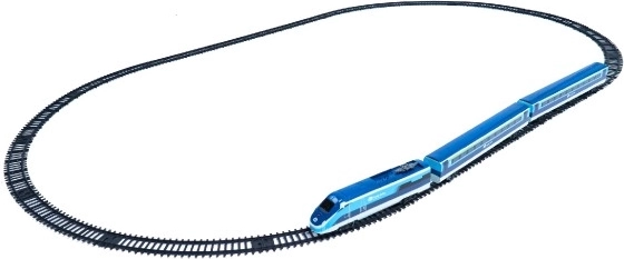 Extensive 4.8 m track layout