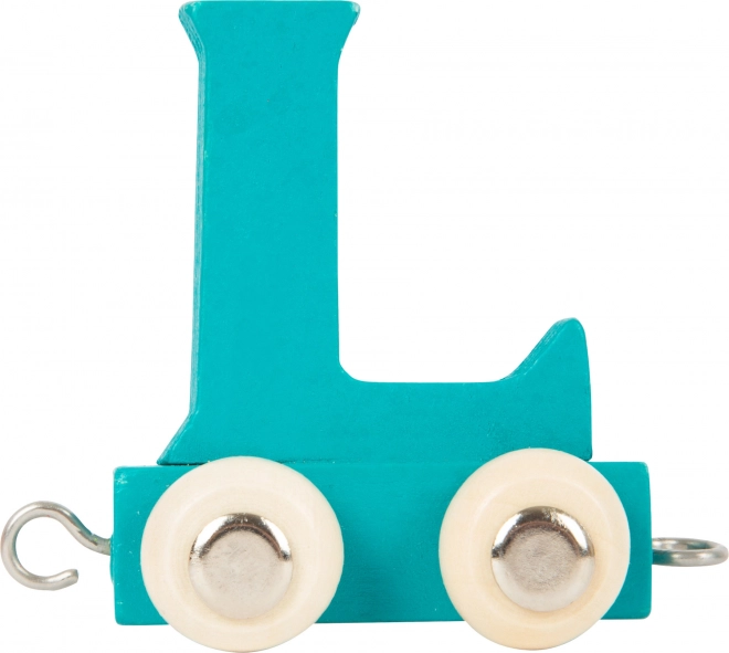 Small foot houten treintje – kleurrijk alfabet letter L