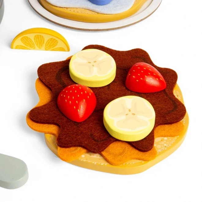 Pancake Preparation Play Set by Bigjigs Toys