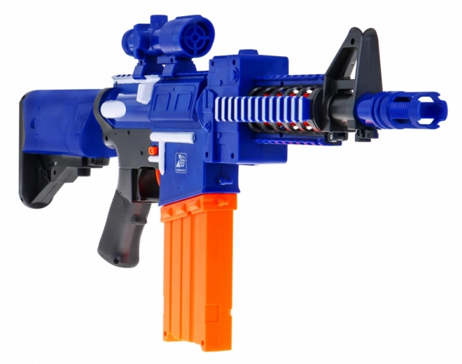 Automatische kinder geweer 8+ Blaze Storm 20 lange schuimkogels + vizier