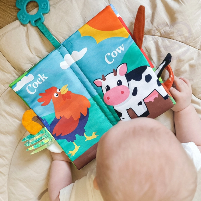 Boek van dierlijke staarten stoffen WOOPIE