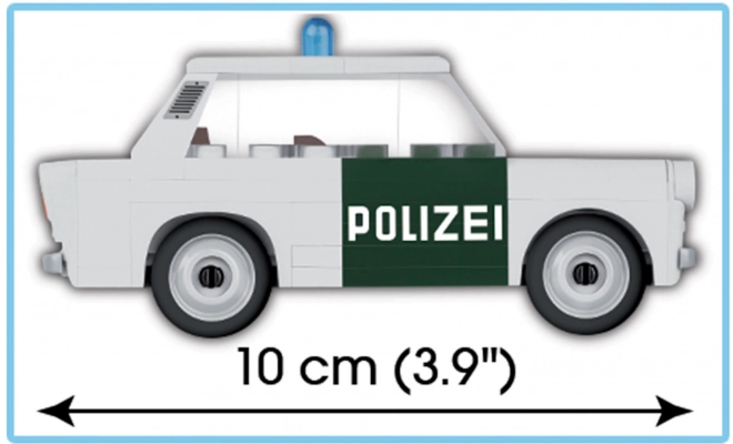 COBI 24541 Trabant 601 Politie, 1:35, 82 st