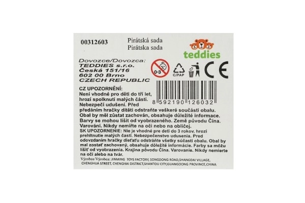 Set van de kleine piraat