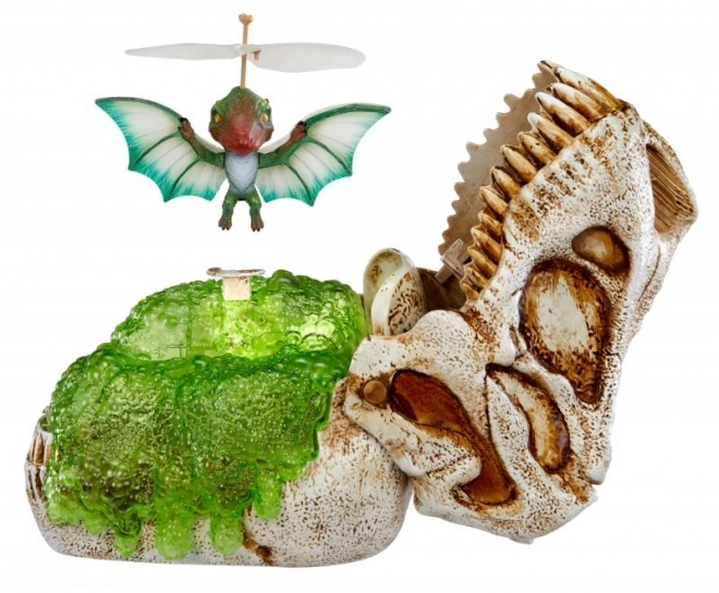 Vliegende dinosaurus - groen