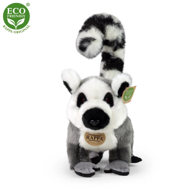 Pluche lemur staand 28 cm ECO-VRIENDELIJK
