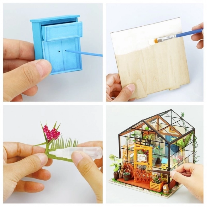 Cathy's Bloemenhuis - Miniatuur Kas