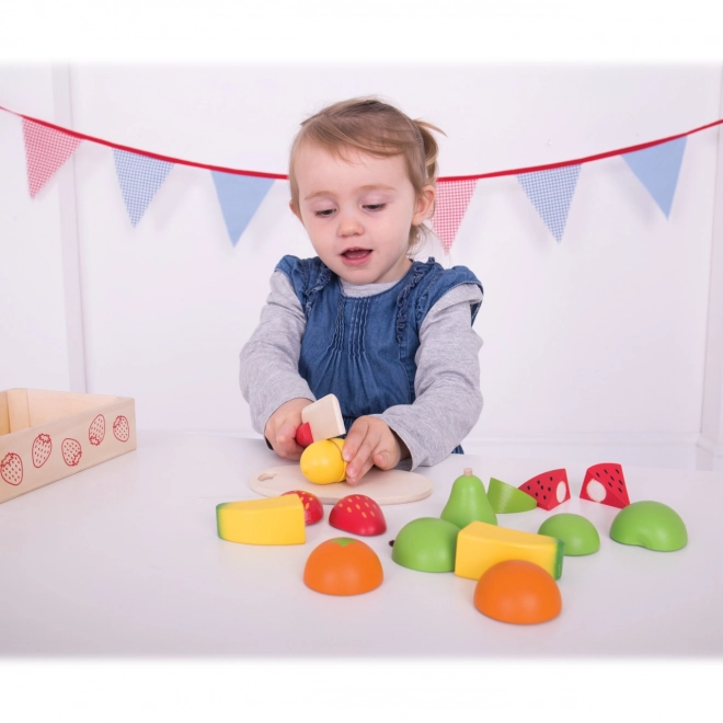 Bigjigs Toys Snijfruit in een doosje