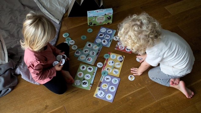 Captain Smart - Kinderspel Loto: Dieren