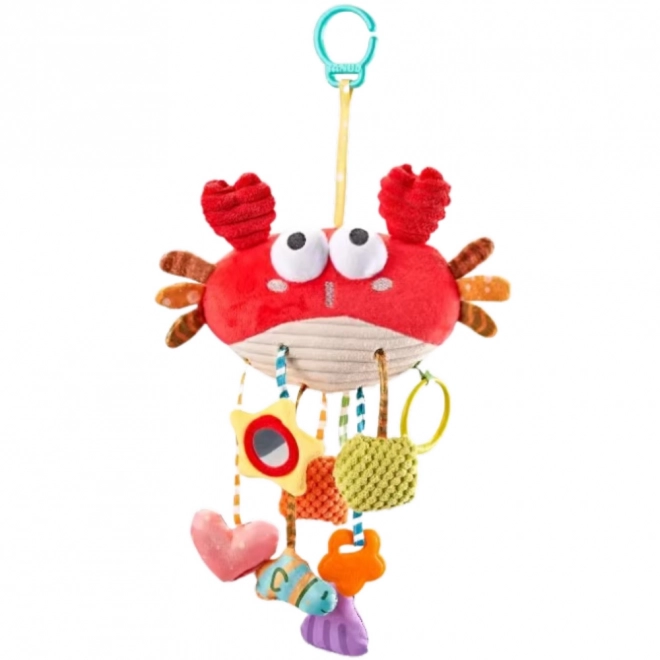 Sensory Toy Crab with Clip