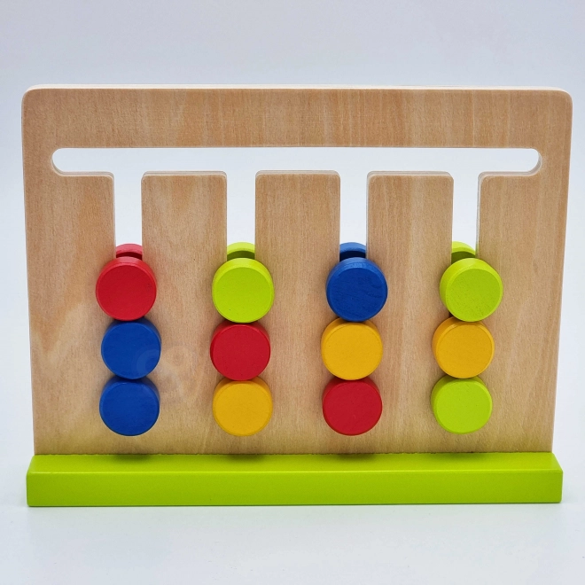 Logisch spel met gekleurde elementen TOOKY TOY