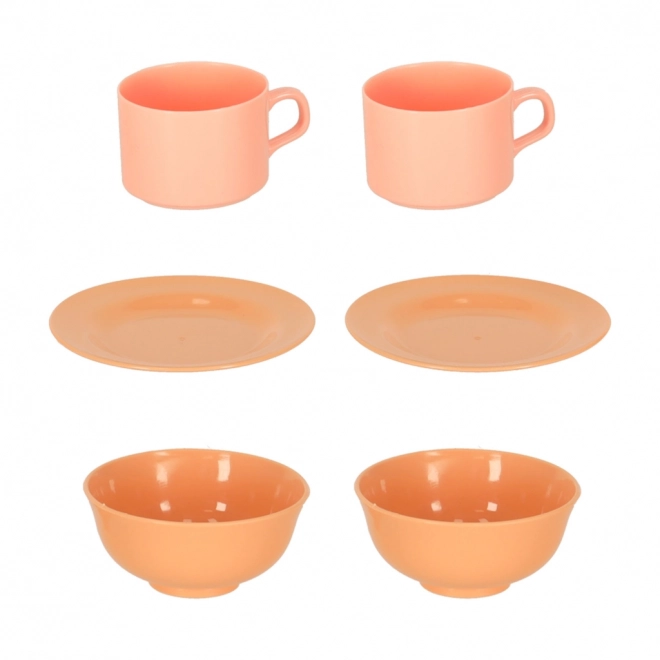 Kinderkeuken gootsteen met echt water en roze accessoires
