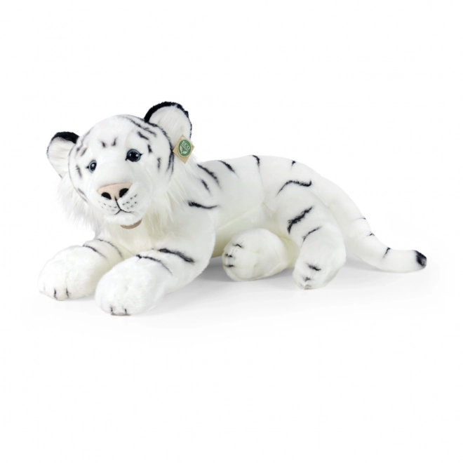 Pluchen Tijger Wit 60 cm ECO-FRIENDLY