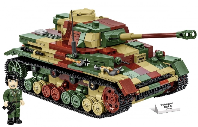 Bouwset WWII Panzerkampfwagen IV Ausf. G met 1107 onderdelen