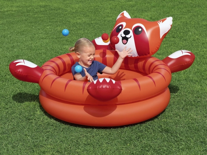 Red Panda Ball Pit with Balls
