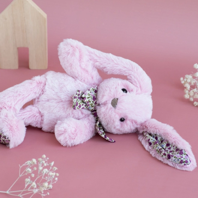 Doudou Histoire d'Ours Pluche Speelgoed Roze Konijntje 25 cm