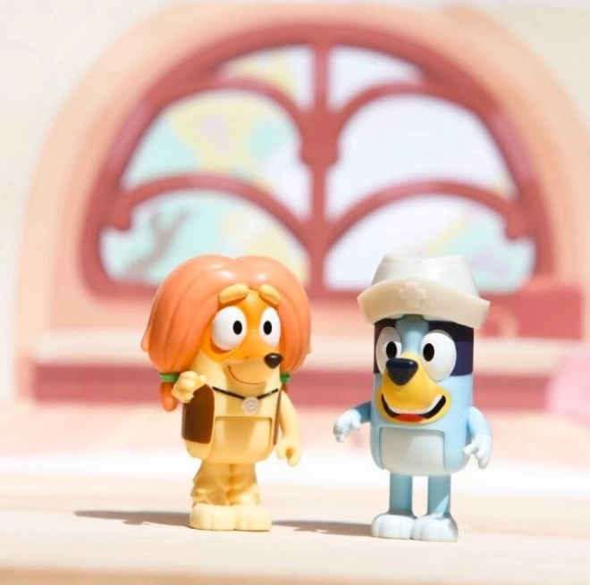 Set van figuren Bluey Doktersbezoek