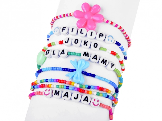 Creatieve set voor het maken van sieraden voor kinderen