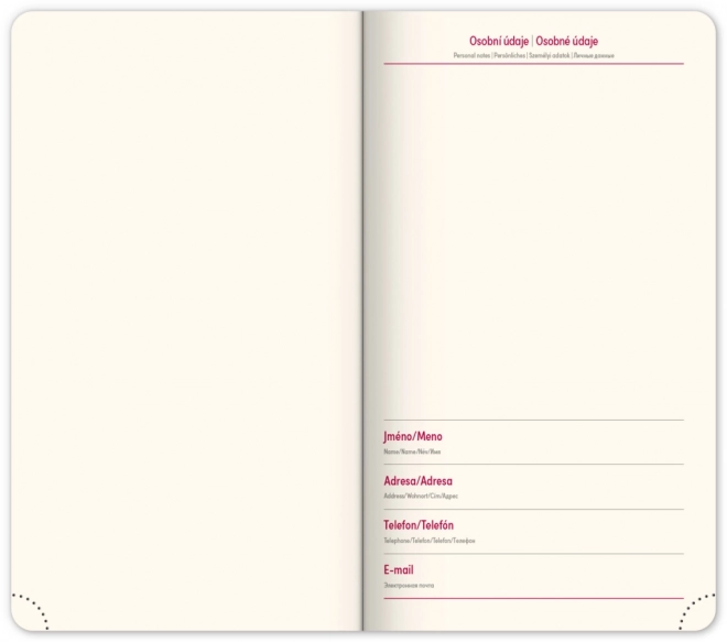 Zakagenda Twill 2025 zwart-goud