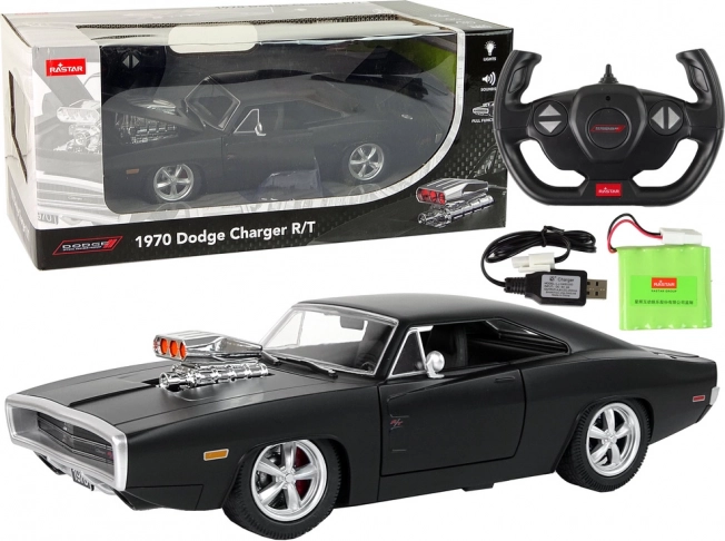 Remote Control Car Dodge Charger 1:16 Black