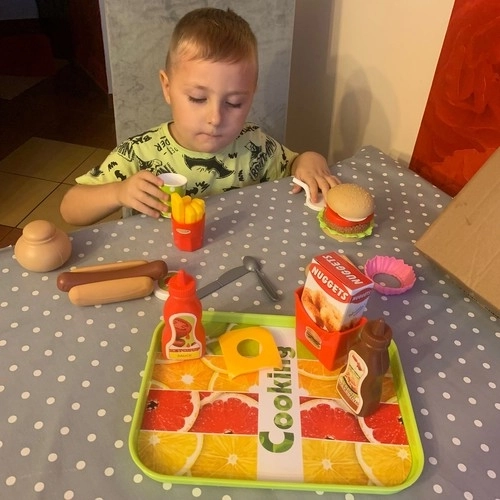 Fast food set voor kinderen