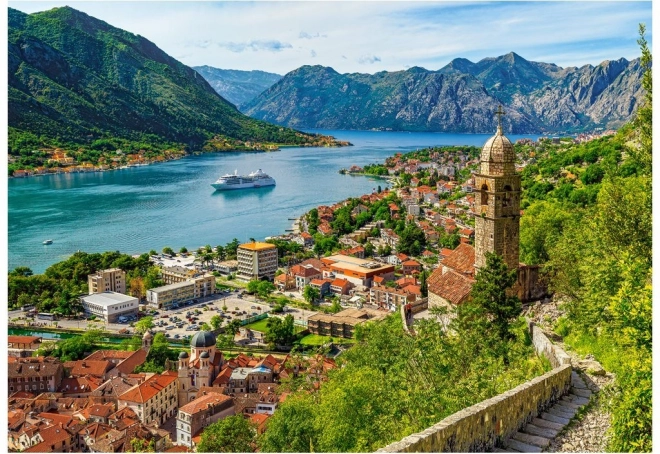 Puzzle 500 pièces Kotor Monténégro