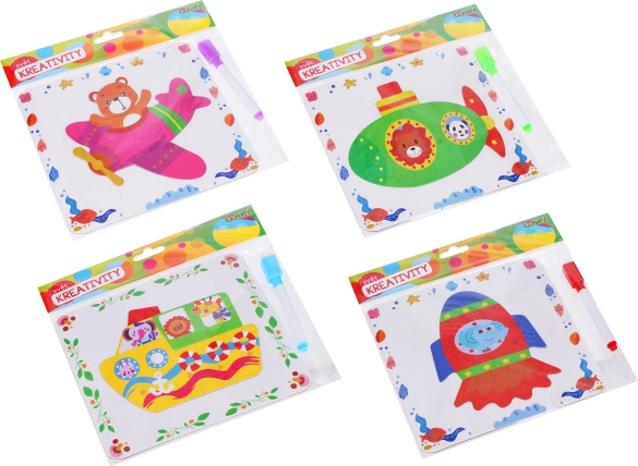 Set créatif 2-en-1 à motif d’animaux