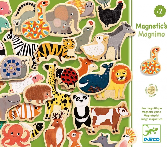 DJECO Magnetische dieren uit de ZOO