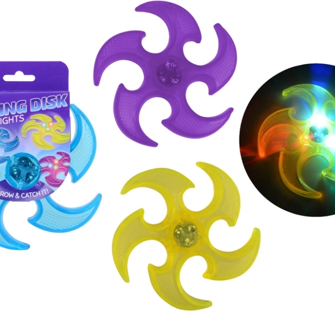 Glowing Flying Disc