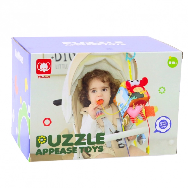 Sensory Toy Crab with Clip