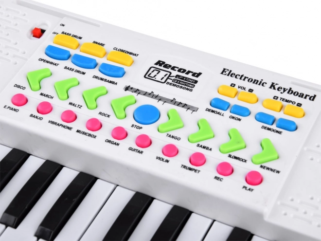 Kinder mini toetseninstrument met microfoon