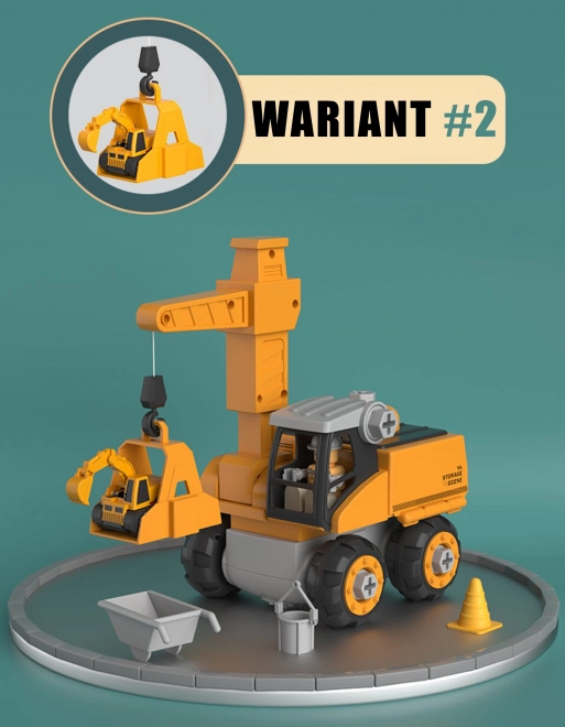 Mega Baustelle 5-in-1 Set zum Schrauben XXL