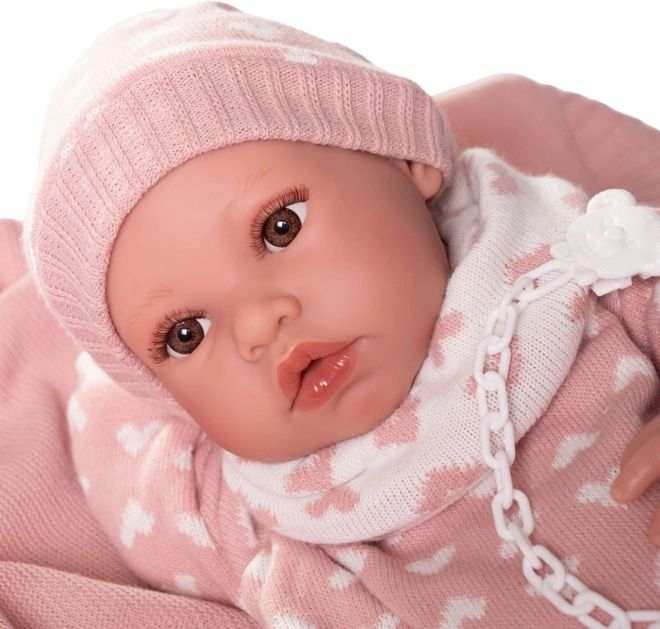 Erika - Realistic Baby Doll with Full Vinyl Body 42 cm