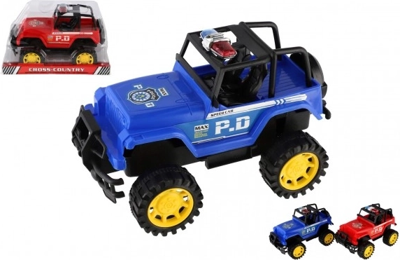 Politie terreinwagen met vliegwiel 22 cm