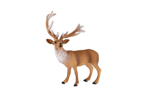 Europese edelhert plastic 16cm in zak