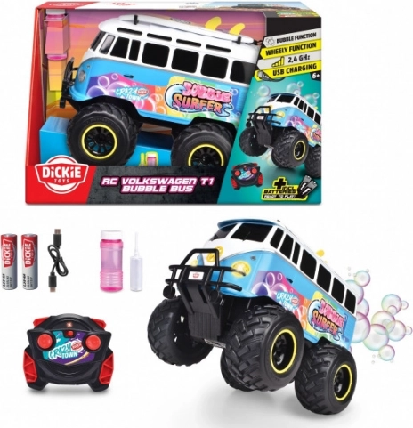 Rc bubbelbus VOLKSWAGEN T1 (30 cm)