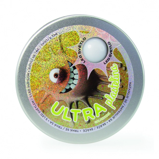 Ultraplastelina met LED-licht, 80g
