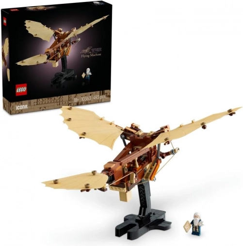Lego Icons Leonardos fliegende Maschine